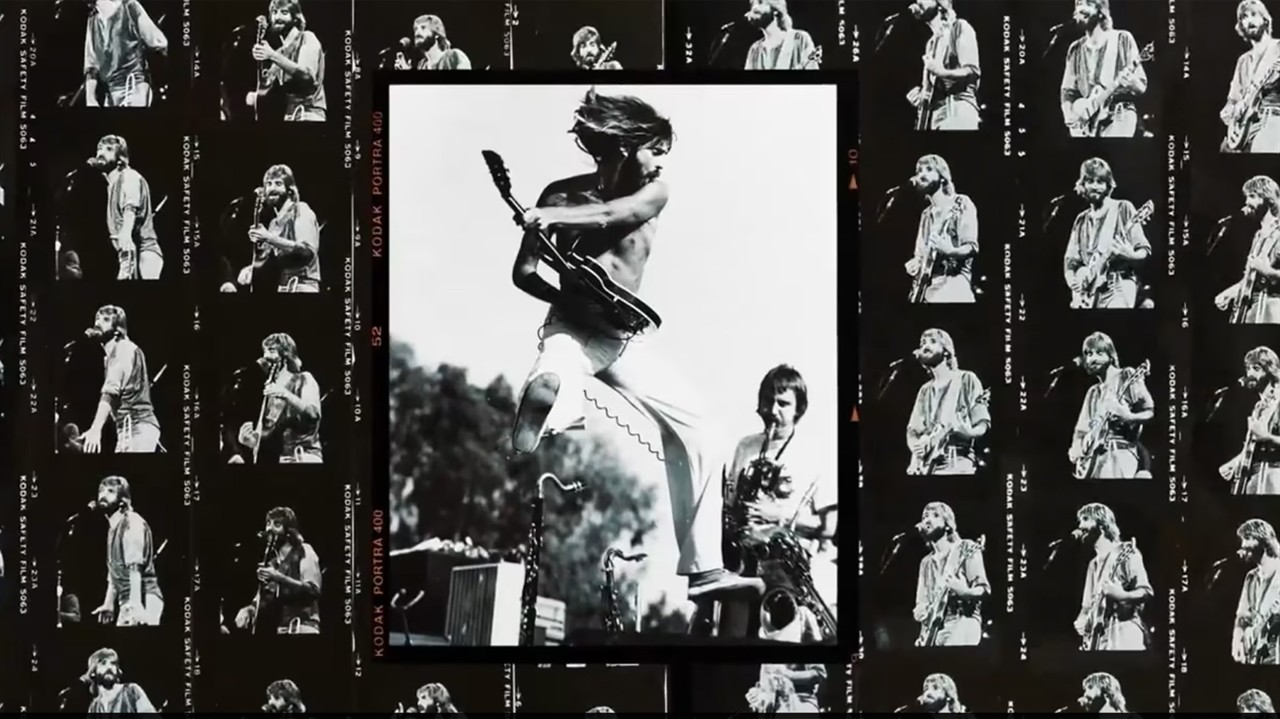 Young Kenny Loggins performs